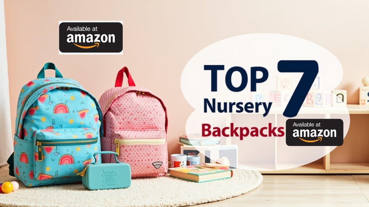 Best Backpack for Nursery School Kids | Safe, Lightweight & Kid-Friendly