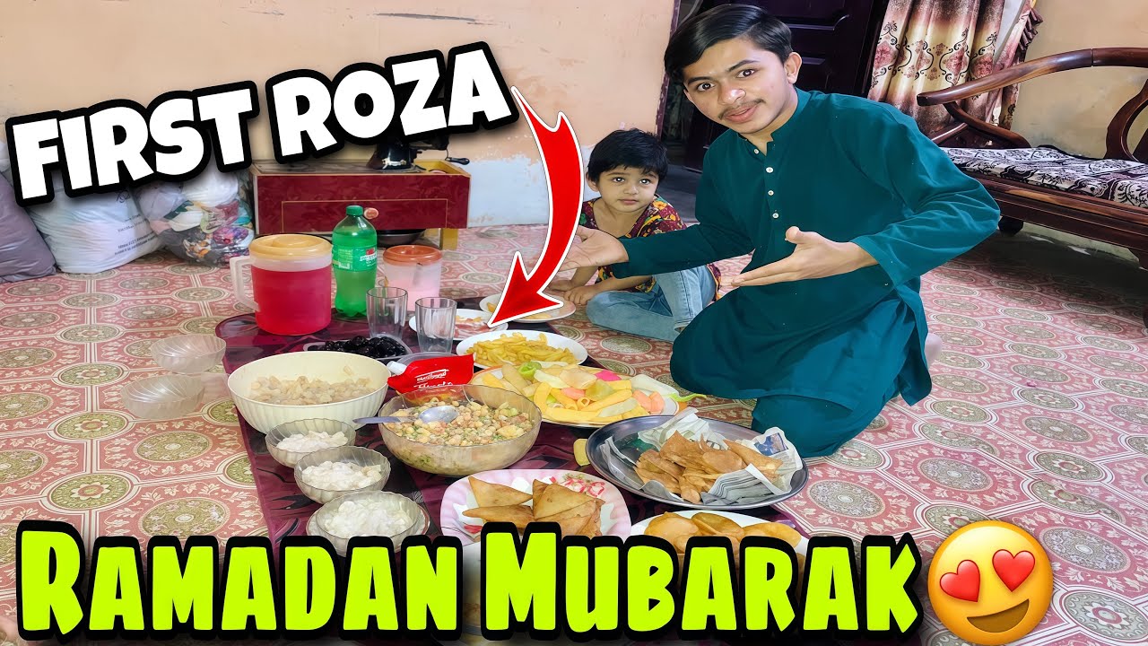 First Roza 😍 Ramadan 2025 | Pehli Sehri Or Iftari 😍Night Cricket Kheli | Ramzan Vlog