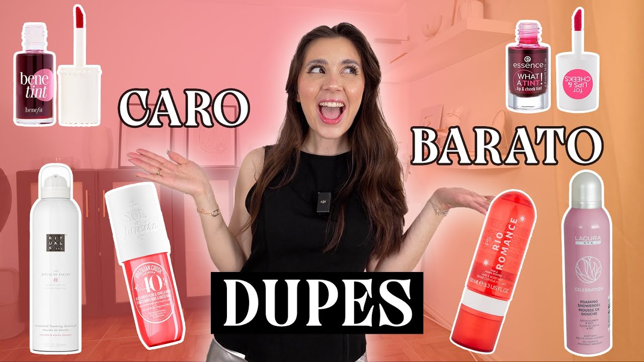DUPES VIRAIS - Caro VS Barato | PRIMARK, ESSENCE, ALDI, etc | Joana Gentil