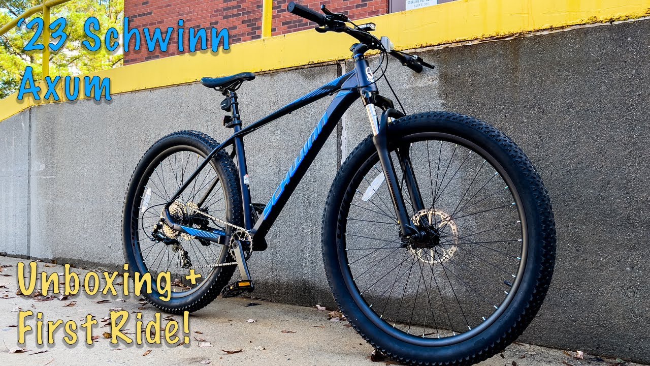 Новый велосипед! Распаковка, сборка и первые впечатления от поездки на Schwinn Axum 2023 года.