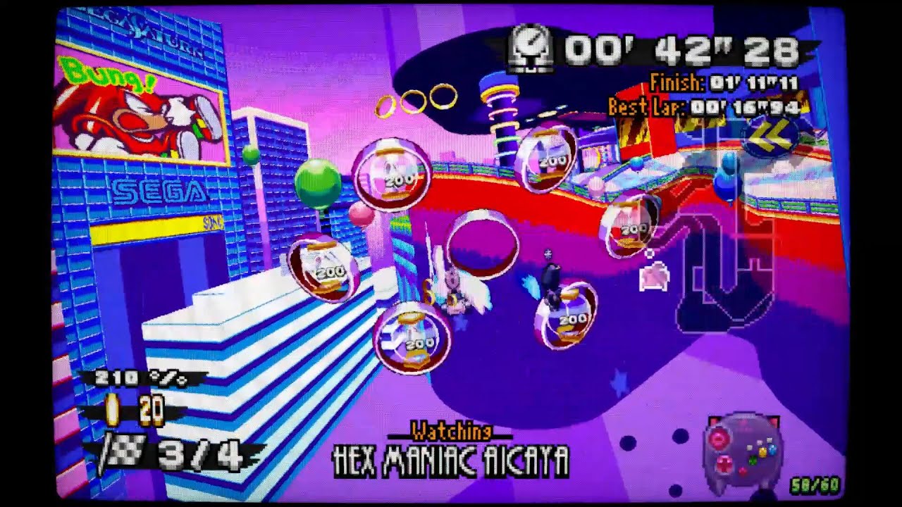 Joypolis Time Attack (Heavy Magician) [01'11''11] - Dr. Robotnik's Ring Racers (v2.3)