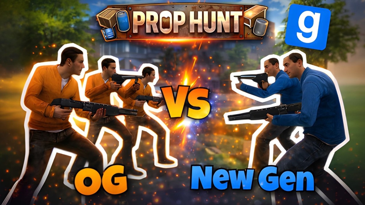 PROP HUNT GMOD - OG VS NEW GEN