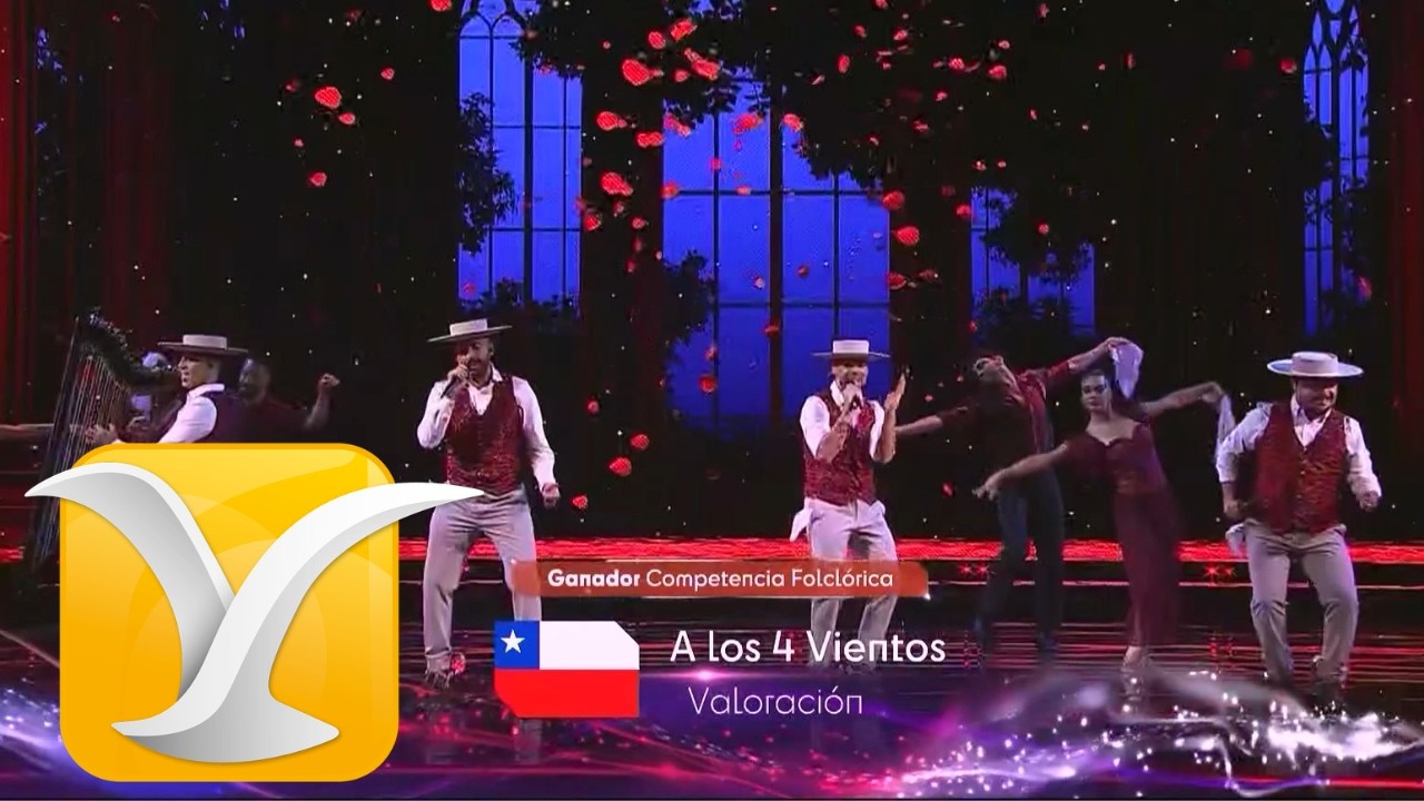 A Los 4 Vientos - Valoración - Chile Ganadores Competencia Folclórica Festival de Viña del Mar 2026