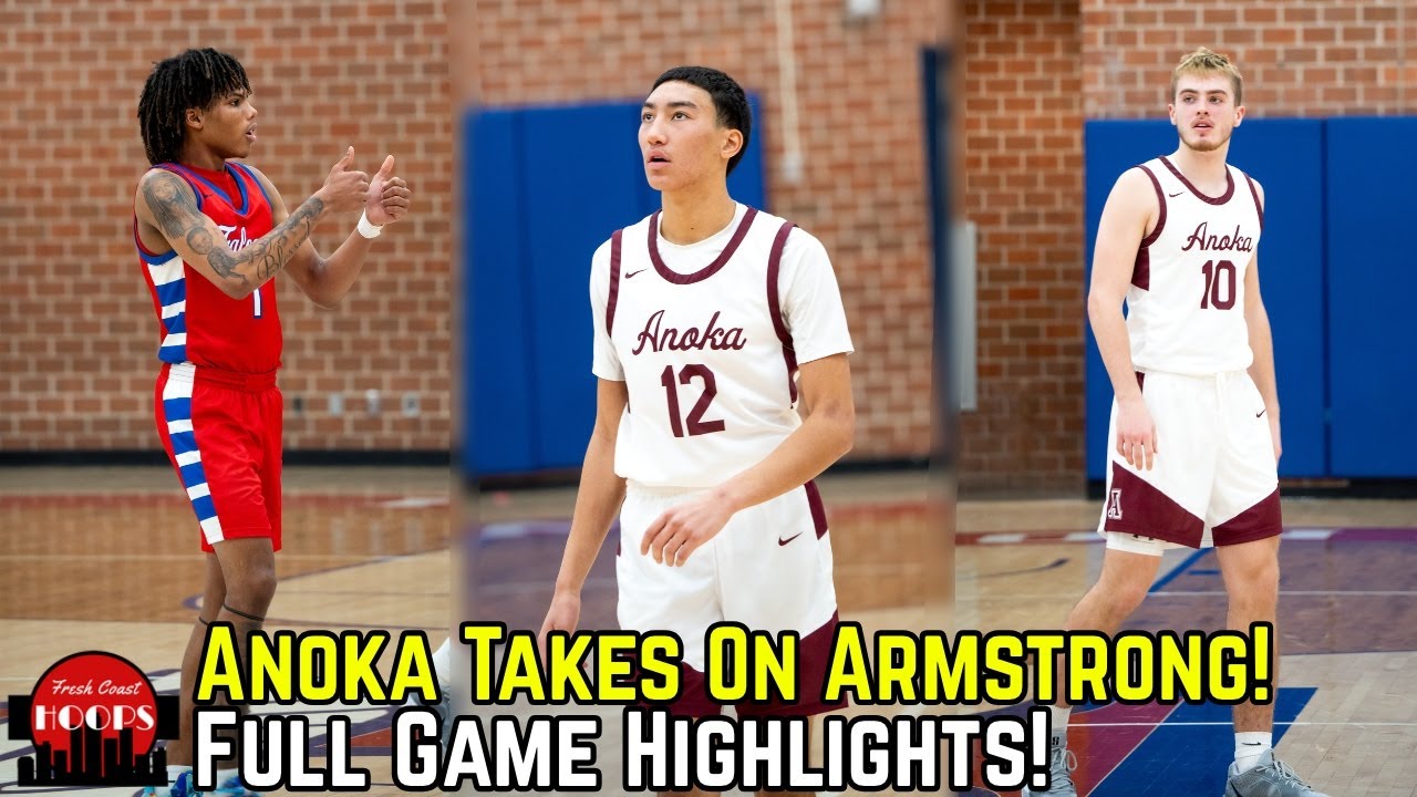 Anoka And Robbinsdale Armstrong Face Off! Full Game Highlights!