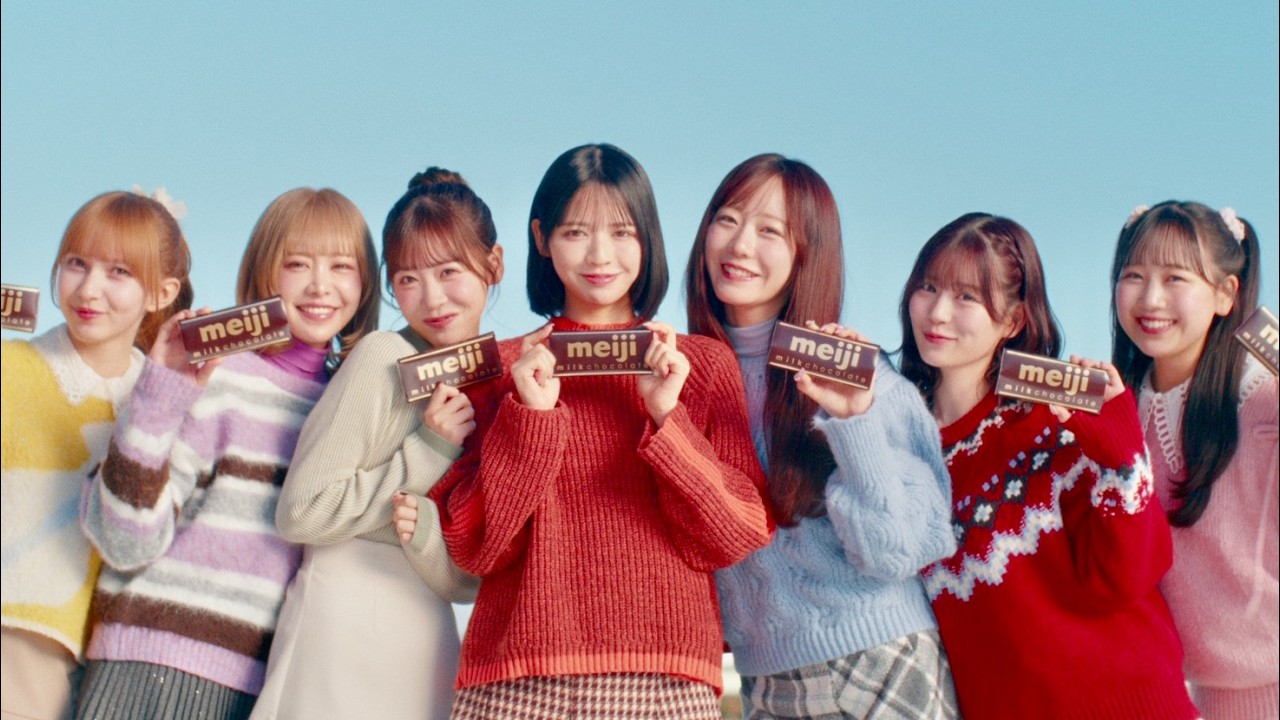 【FRUITS ZIPPER】楽曲「ハピチョコ」でピュアな想いを届けるバレンタイン／明治ミルクチョコレート CM＋インタビュー＋メイキング