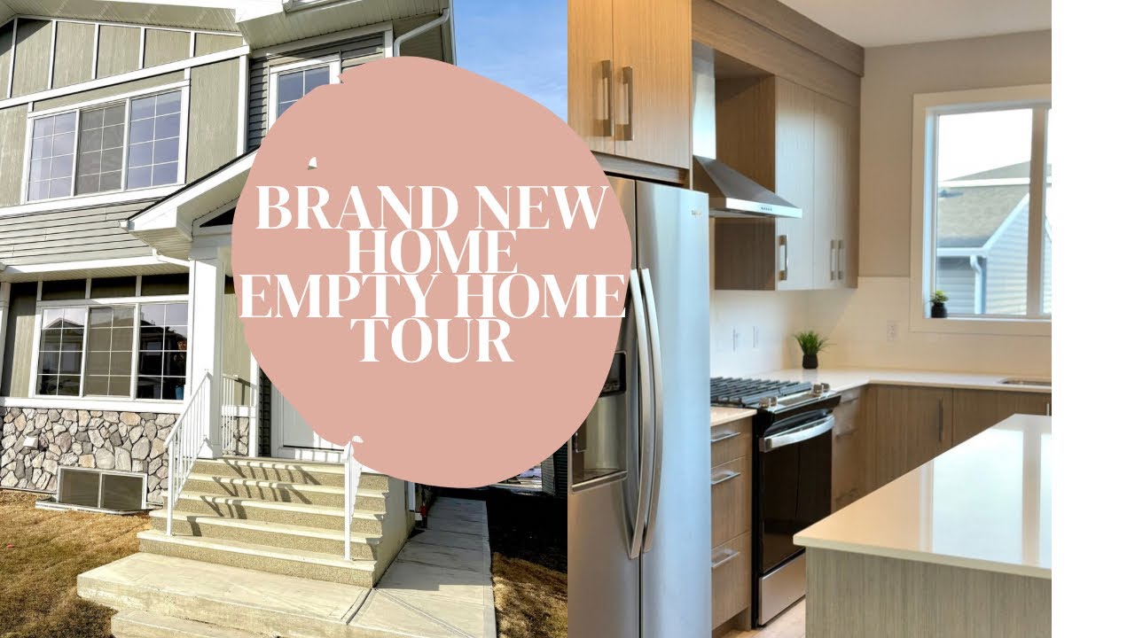 Empty House Tour | Our Brand New Home in Calgary, Alberta! 