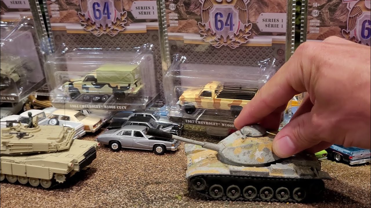 Greenlight ARMY TANKS and Battalion 64 Series 1 - Review