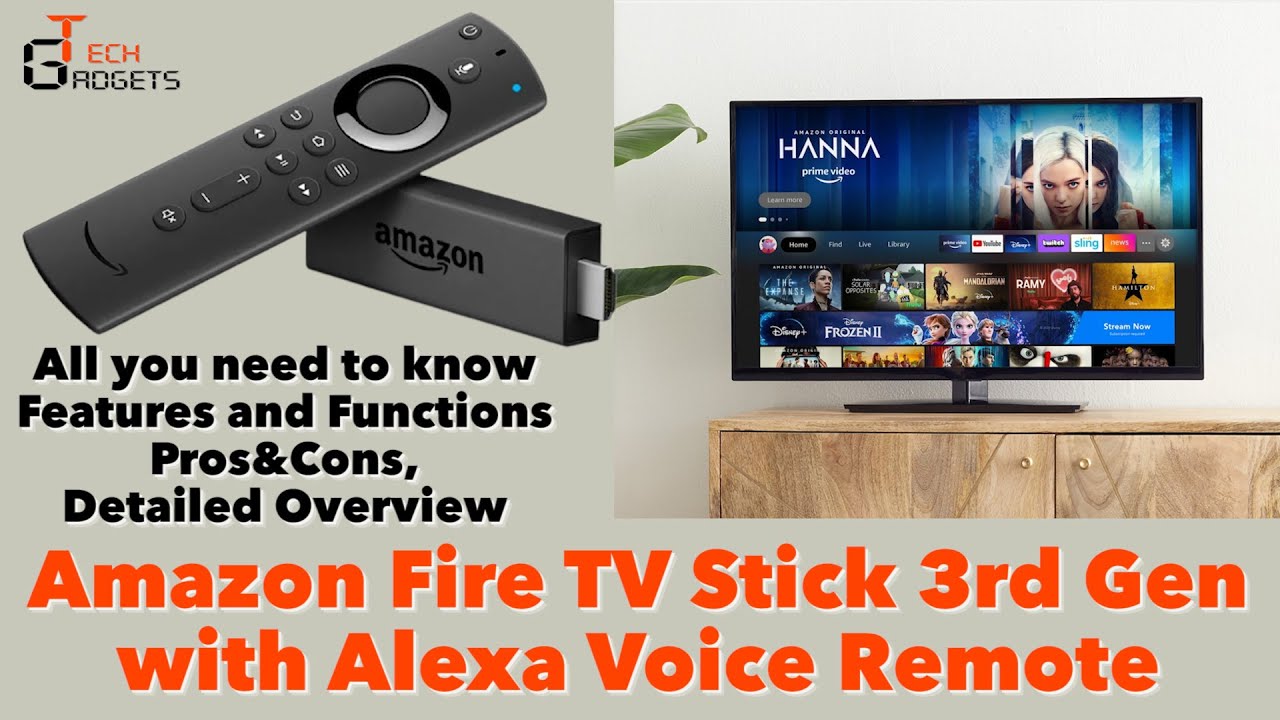 Amazon Fire TV Stick | functions & Features | Demo and full detail  Pros & Cons | Tech Gadgets