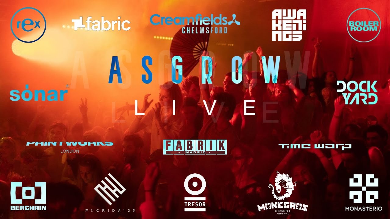 𝗔𝗦𝗚𝗥𝗢𝗪 𝗟𝗜𝗩𝗘 𝗦𝗘𝗧 | ✅ Inside Techno Clubs Visuals