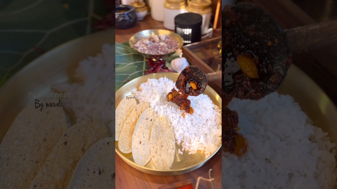 பூண்டு தொக்கு #poondu #thokku #food #recipes #bachelor #recipes #foodofnest #homefood #viralshort