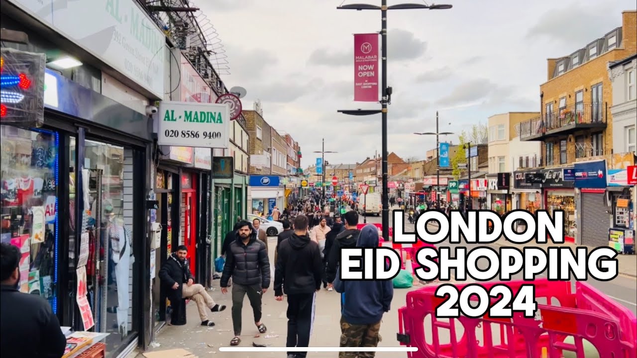 Green Street Eid Shopping 2024| London walking | Walking in Green Street | 4k HDR