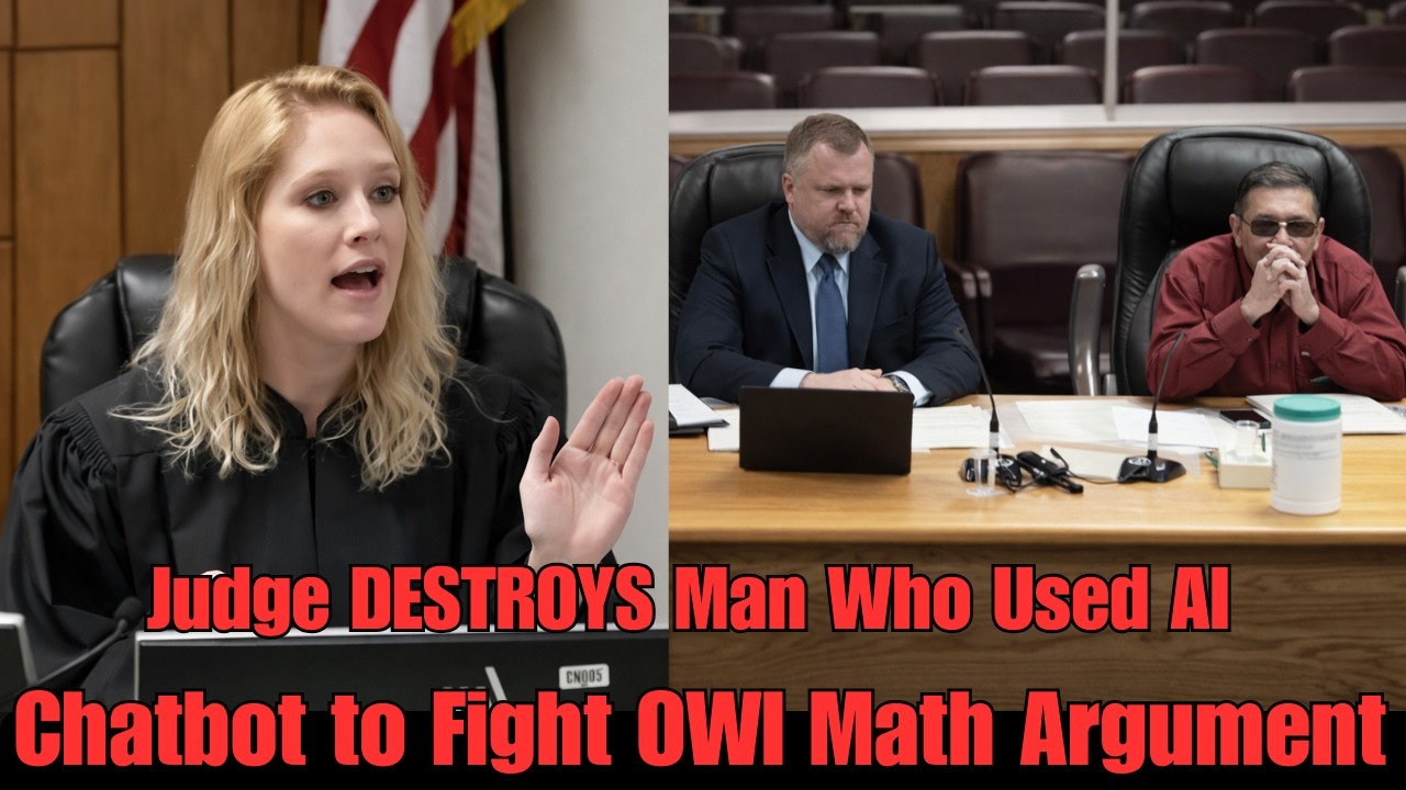 “AI Told Me I Wasn’t Drunk” — Judge Shuts Down Wild Courtroom Defense