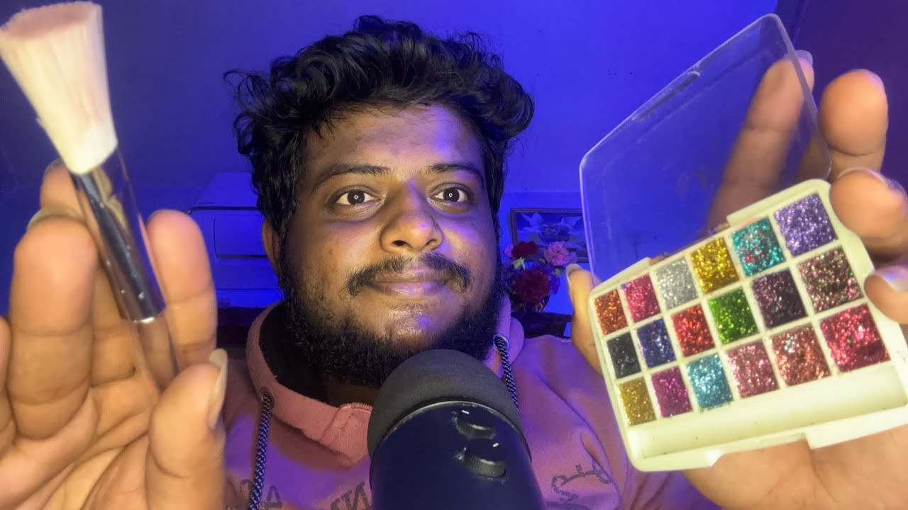 ASMR Indian Makeup Application 💄