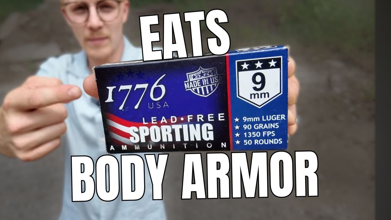0% Lead Ammo: Destroys Body Armor