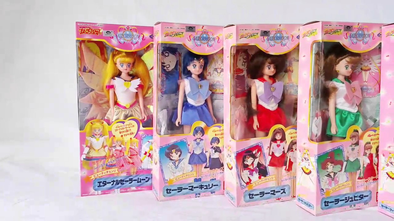 Sailor Moon Review - Beauty Change Fashion Dolls Bandai Japan