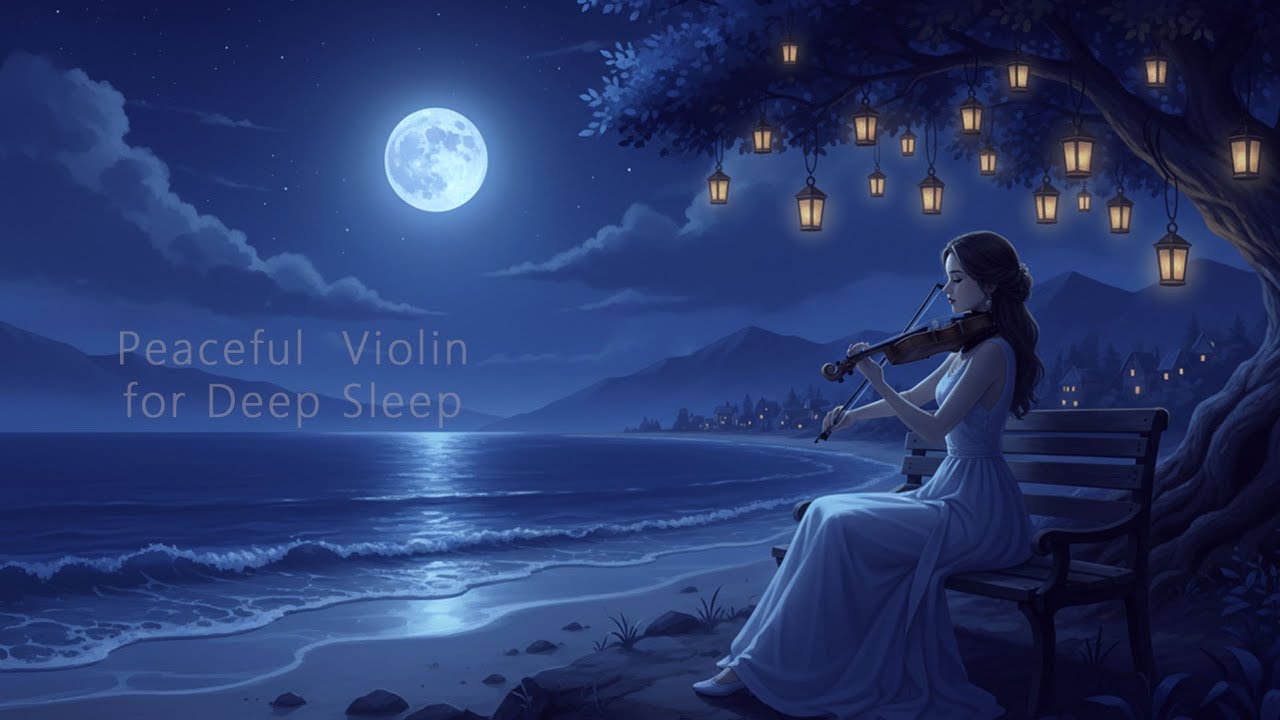 Gentle Violin Instrumental for Better Sleep 🌙 | Soft Music for Full Night Rest