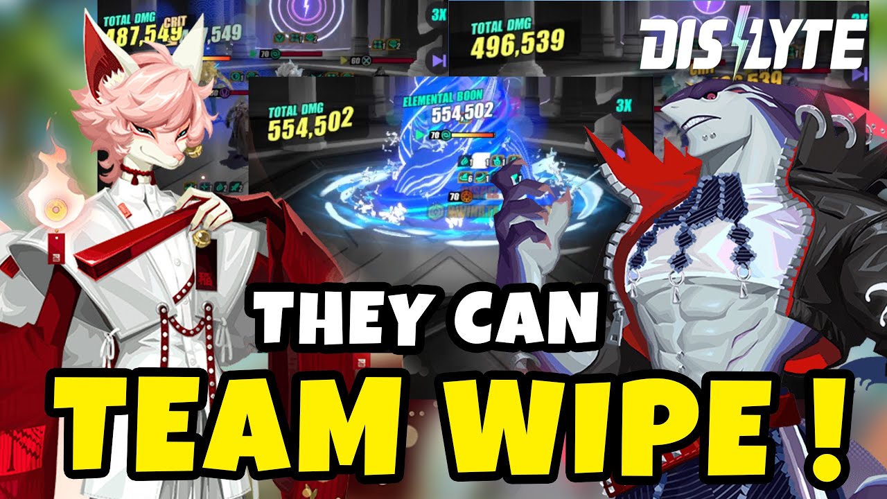 КОМБО TETSUYA + RYOTA TEAM WIPE PVP | DISLYTE