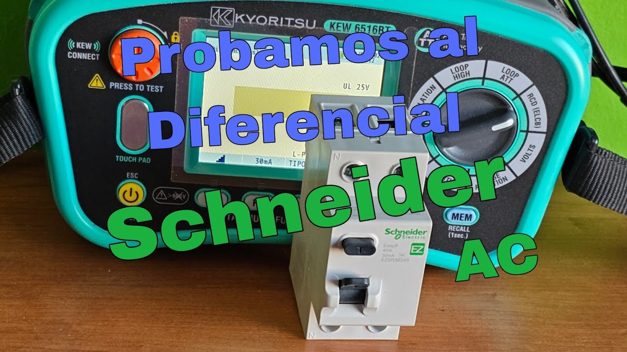 Probamos al Diferencial Schneider