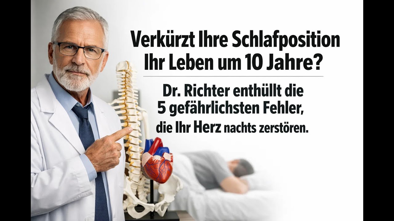 Dr. Richter enthüllt: Diese Schlafposition verkürzt Ihr Leben massiv – Ändern Sie das sofort