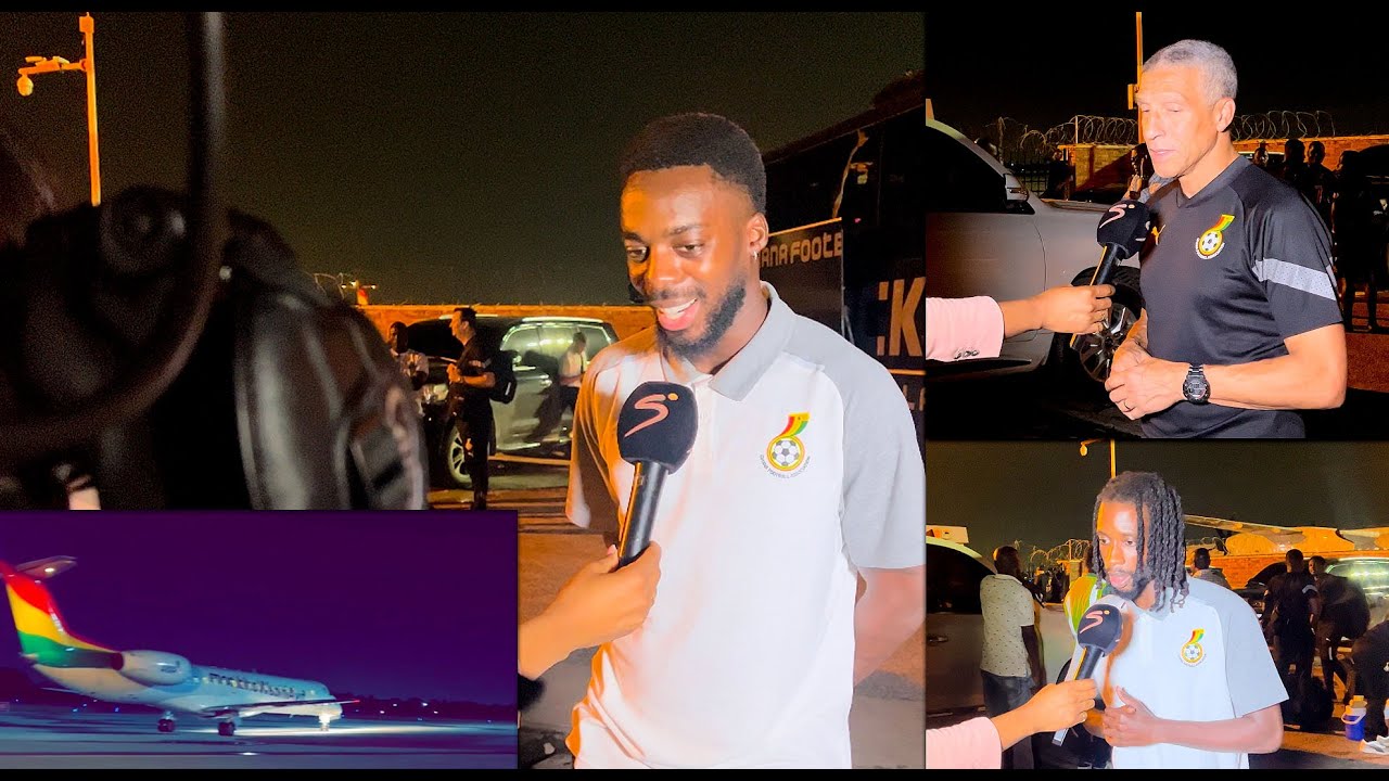 Inaki and Majeed Ashimeru at the Kumasi Airport