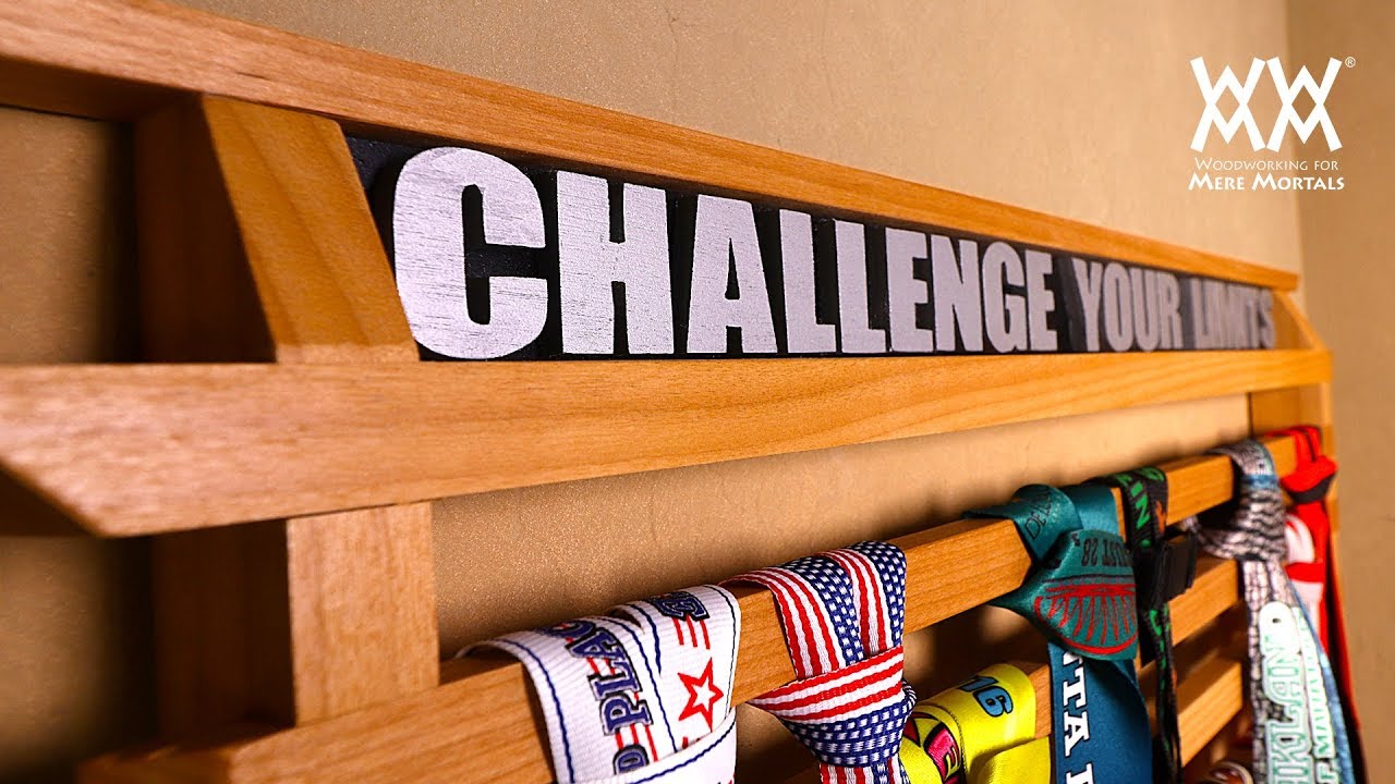 Award Medals Display Rack | Woodworking Project