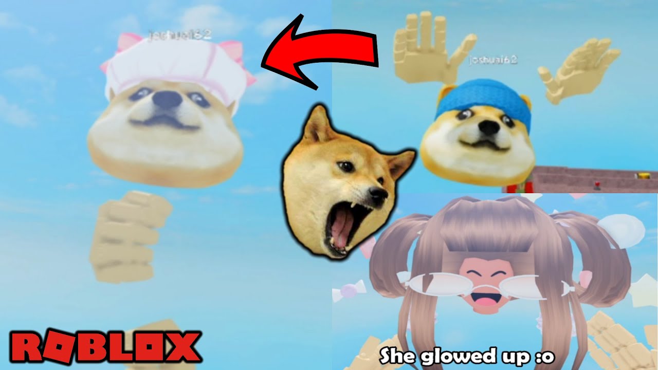 ROBLOX VR DANCING ANIME TIK TOK DOGE EDITION 💃🐶