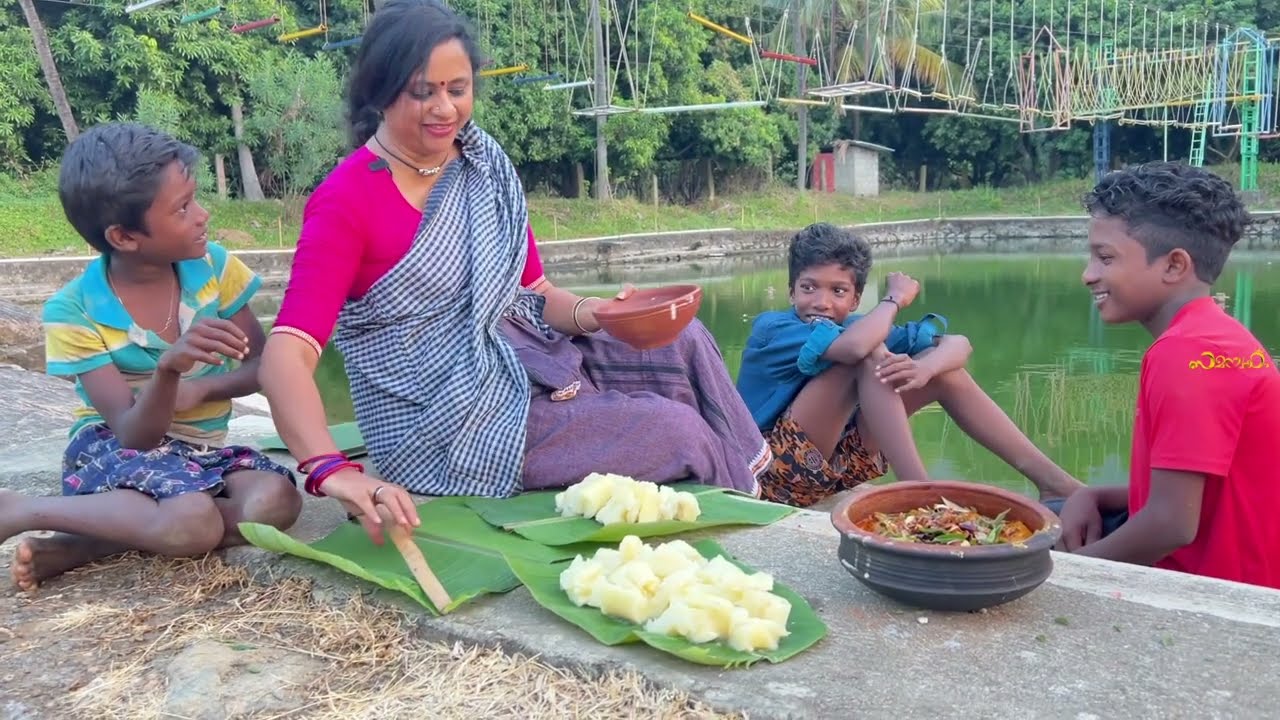 ചെണ്ടകപ്പപുഴുക്ക്| കാന്താരിചമ്മന്തി|മത്തി മാങ്ങാകറി|Kappa puzhungiyath|Mathi Manga curry|Chamanthi