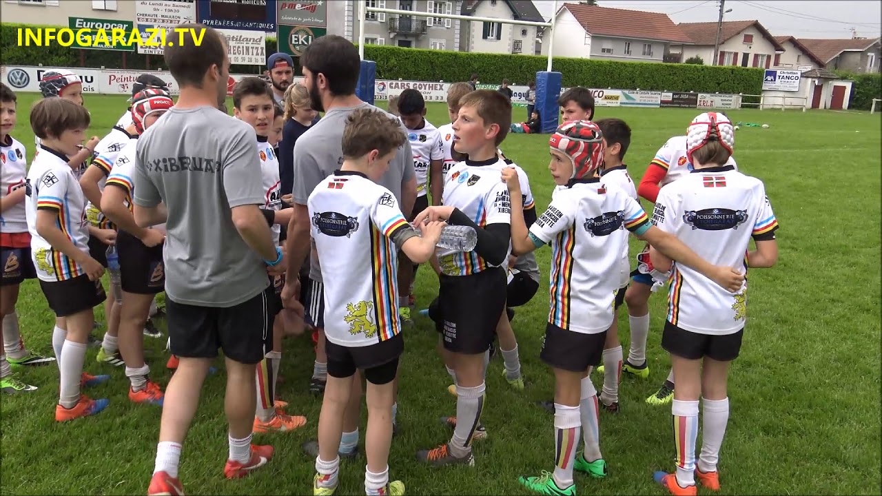Section Palois contre Xiberoa Benjamins Rugby