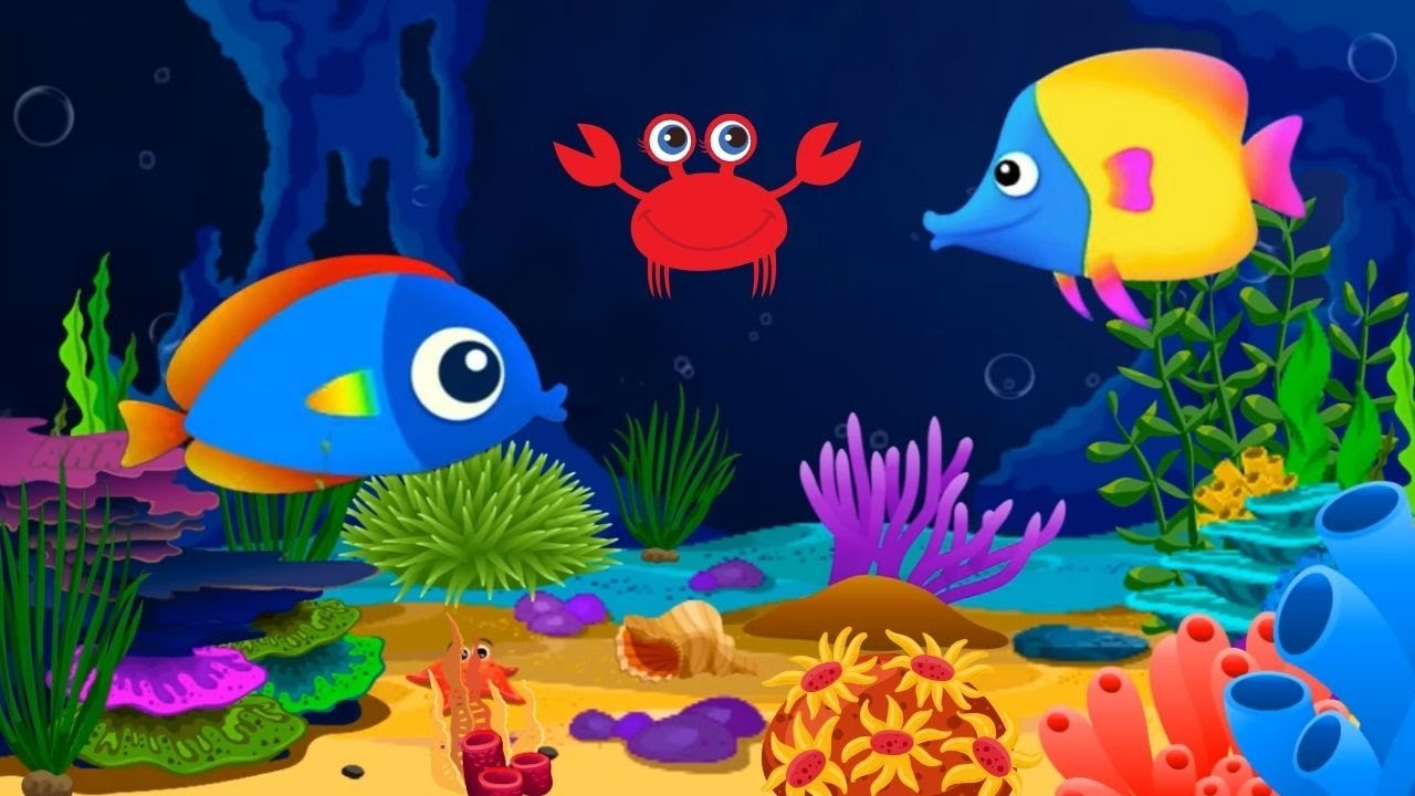 Baby Lullaby🐟Soothing fishes🐟Calming Undersea Animation🐟Aquarium #lullaby #sleepmusic #289