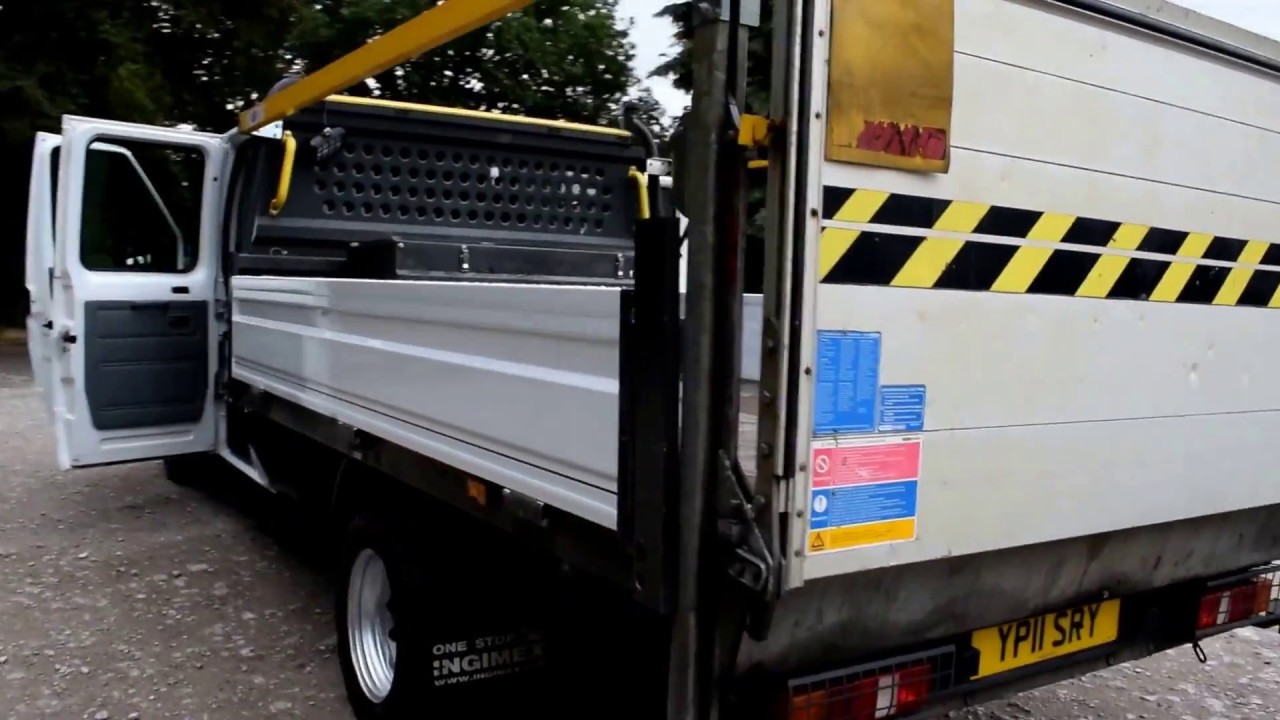 FORD TRANSIT DOUBLE CAB MESS VAN TAIL LIFT