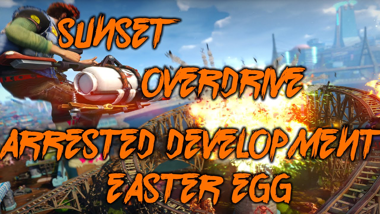 Arrested Development Easter Egg in Sunset Overdrive for XBOX ONE