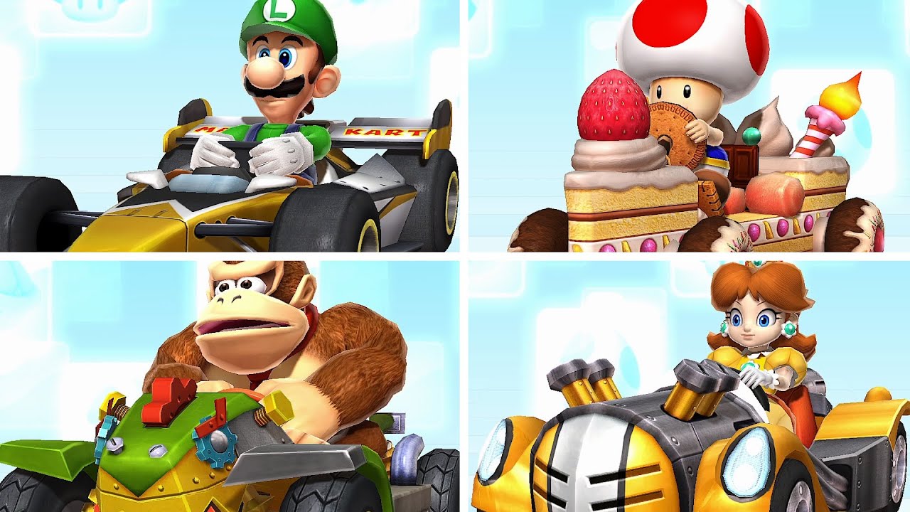Mario Kart Arcade GP DX 1.18 (English) - Donkey Kong Cup (Master Difficulty ) Battle Races | UHD