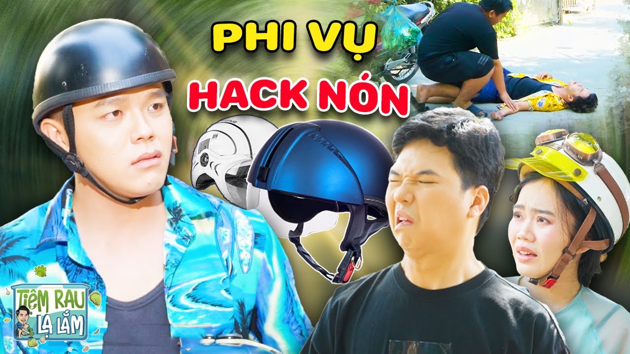 Tuyệt Chiêu CHÔM CHỈA Nón Bảo Hiểm, Khiến Người Yêu SỐ HƯỞNG Bị Vạ Lây | Tloo Tiệm Rau Lạ Lắm #trll