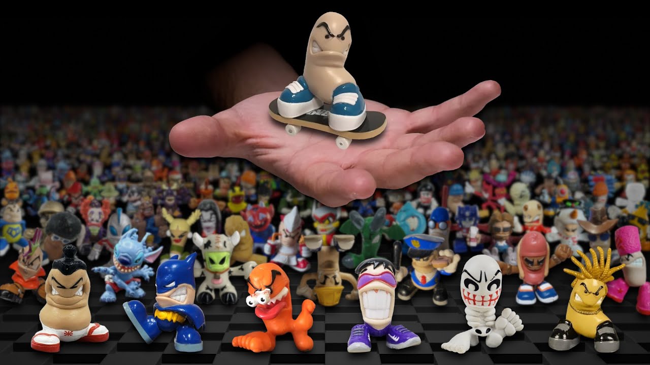 Tech Deck Dudes: The REAL Finger Boarders