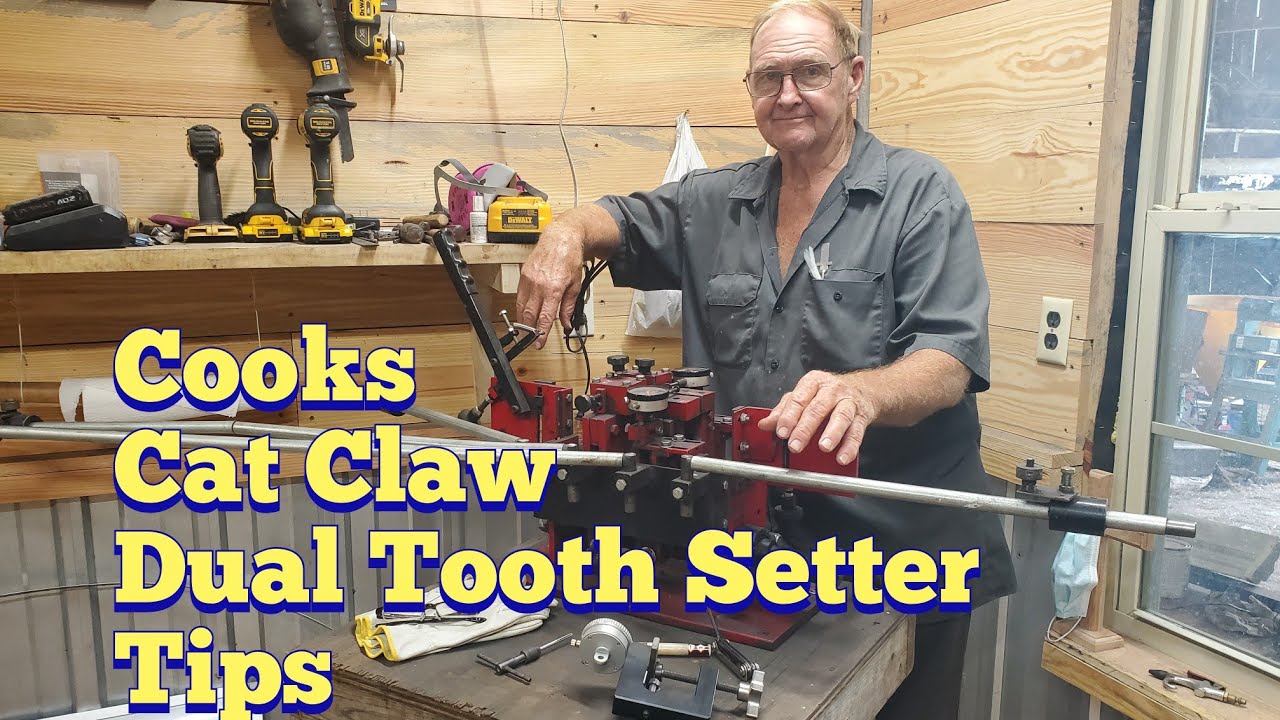 Cooks Cat Claw dual tooth setter tips with Mr.Robert
