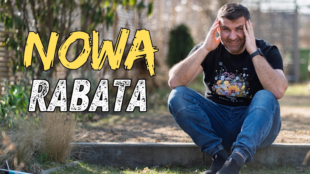 Co robię w ogrodzie w marcu? Zakładam rabatę, zrywam trawnik i sieję pomidory