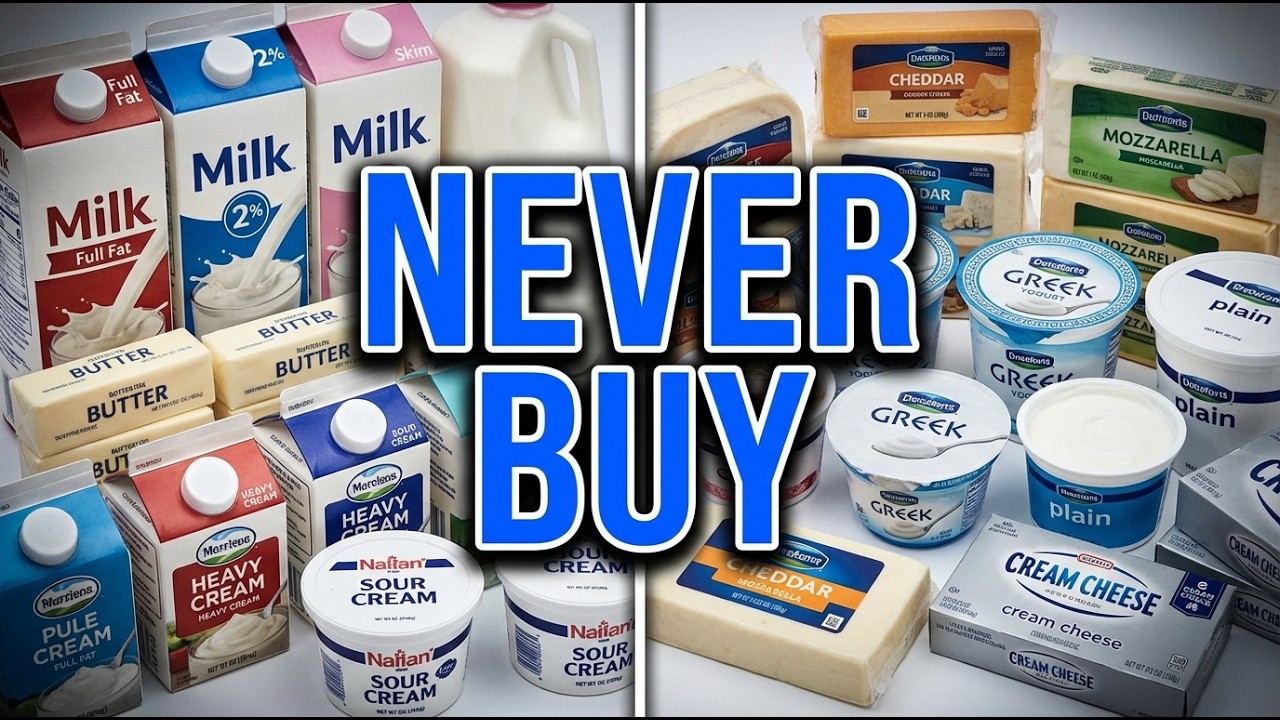 5 Dairy Products You Should NEVER Buy Again (Most People Get This Wrong)