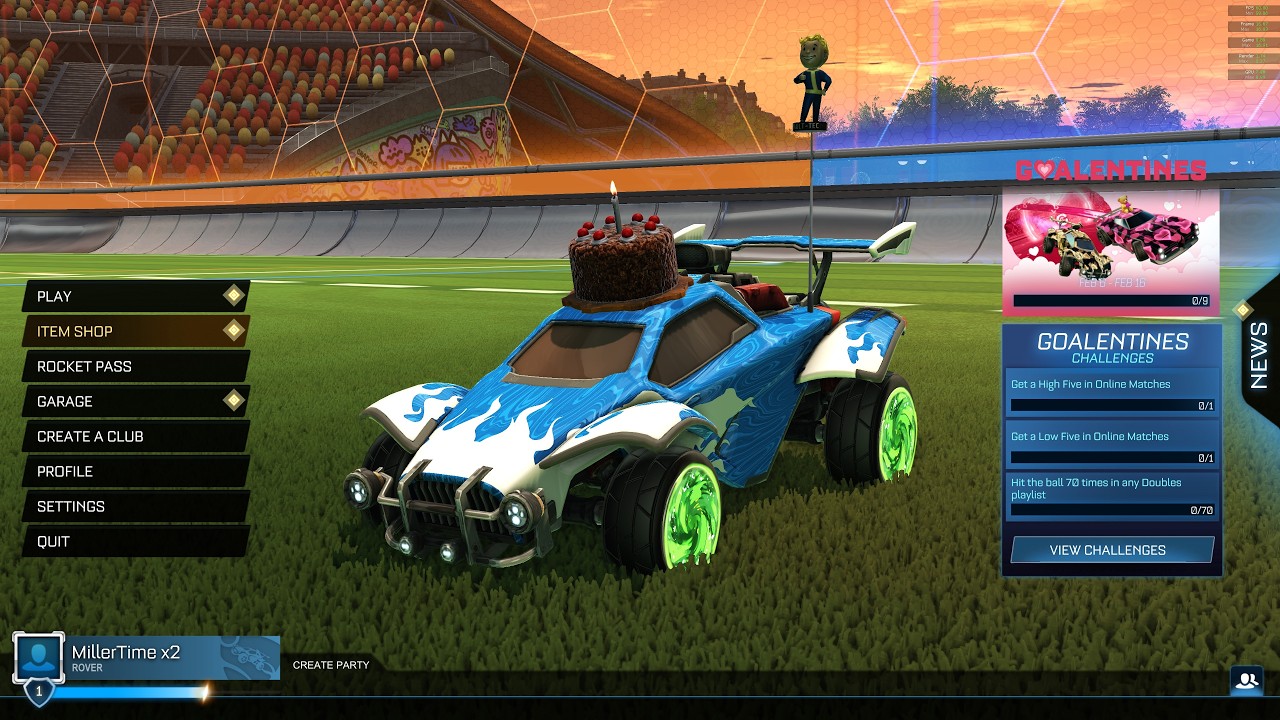 Been several years since I last played Rocket League but I've returned to run duos with muh buddy