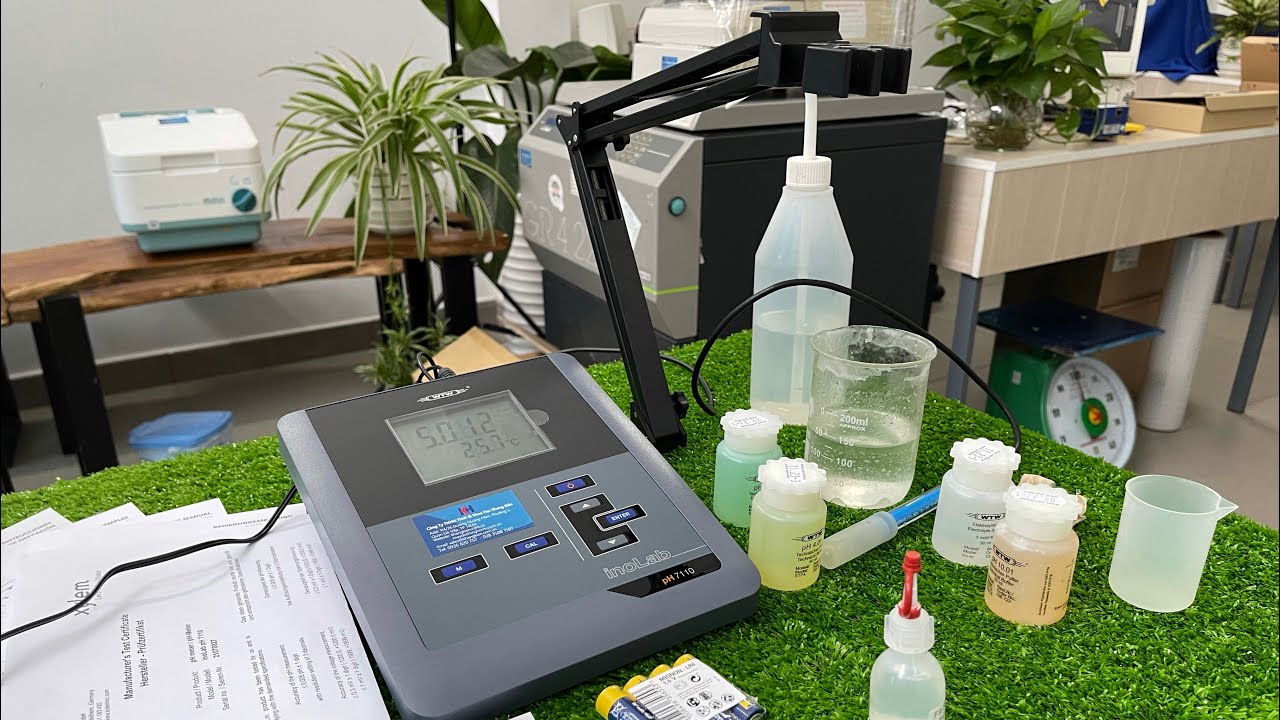 Hướng dẫn sử dụng máy đo pH 7110
