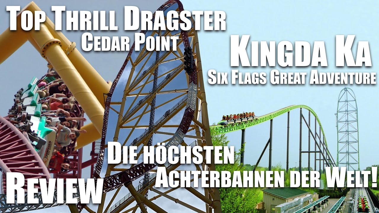 [Review] Kingda Ka & Top Thrill Dragster | Cedar Point / Six Flags Great Adventure