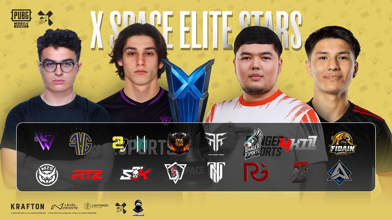 PUBGM X SPACE ELITE STARS - Best With The Best competition
