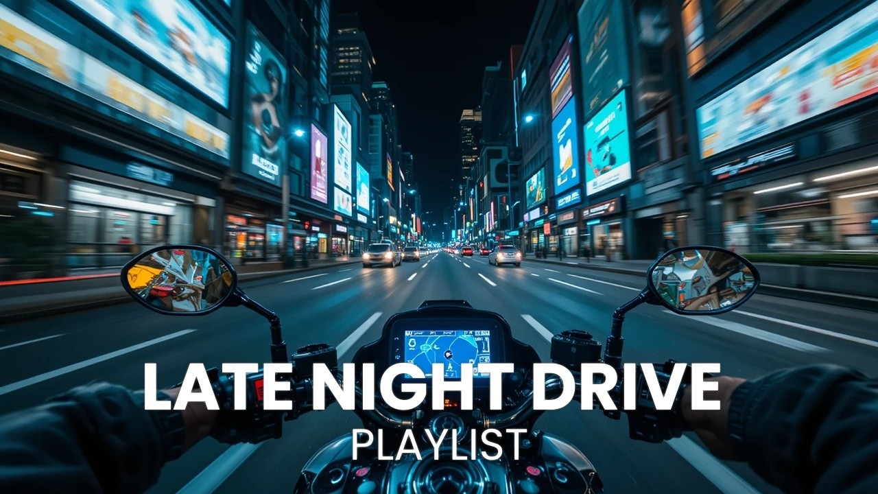 Night Drive Music 🌙 | Deep Focus Synthwave for Studying, Coding & Late Night Flow