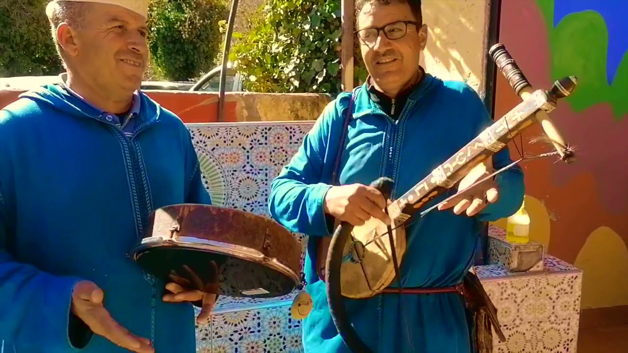 Berber Musicians in the Atlas Mountains
