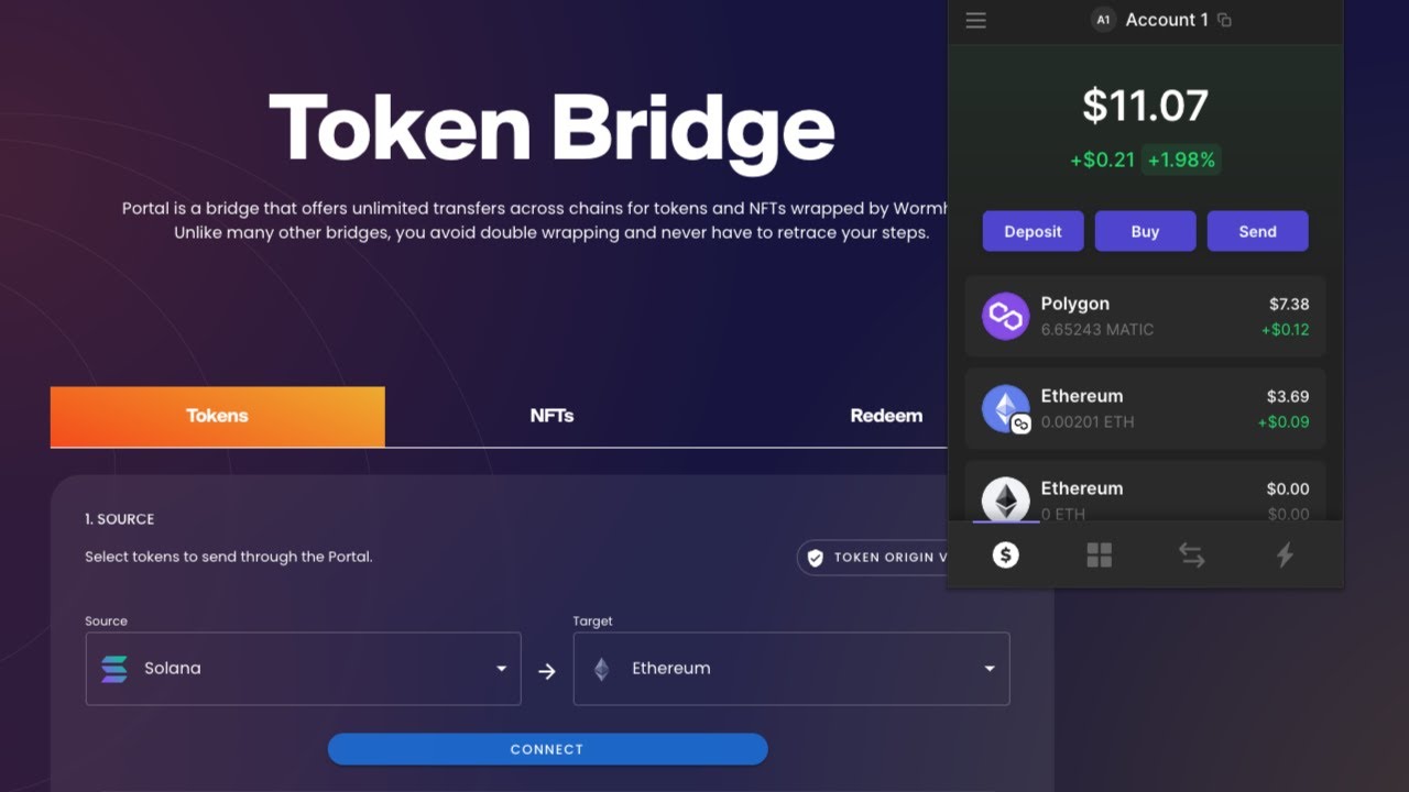How to use Phantom with Portal Token Bridge