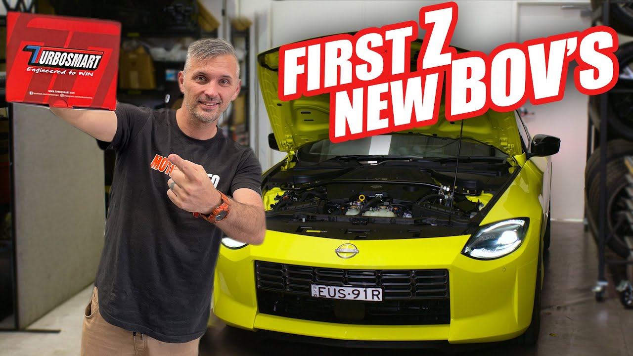 Testing new BOVs on the Nissan Z-   Turbosmart Kompact EM - Motive Garage Zed Pt2