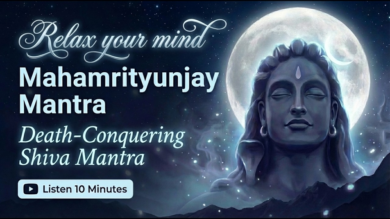 Shiva Mantra: Maha Mrityunjaya | Mind Drops Into Pure Silence | LISTEN Just 10 Minutes