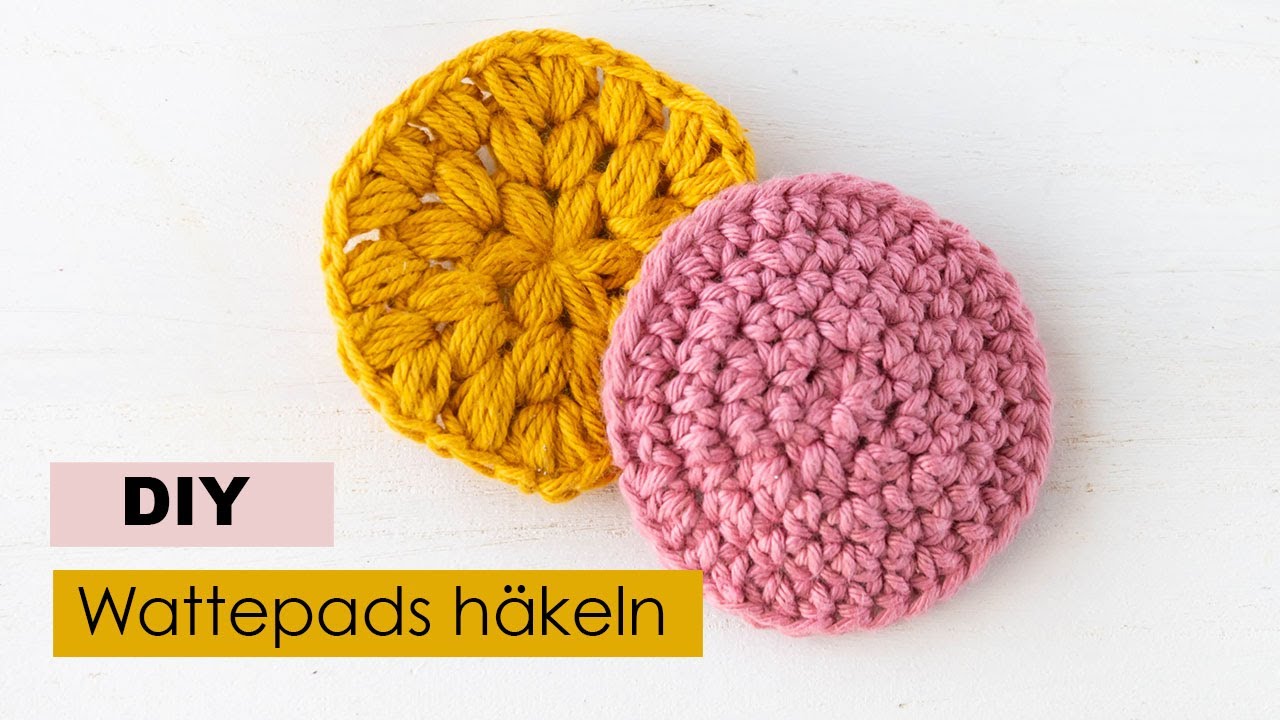 Wattepads häkeln & Müll vermeiden | DIY Geschenk