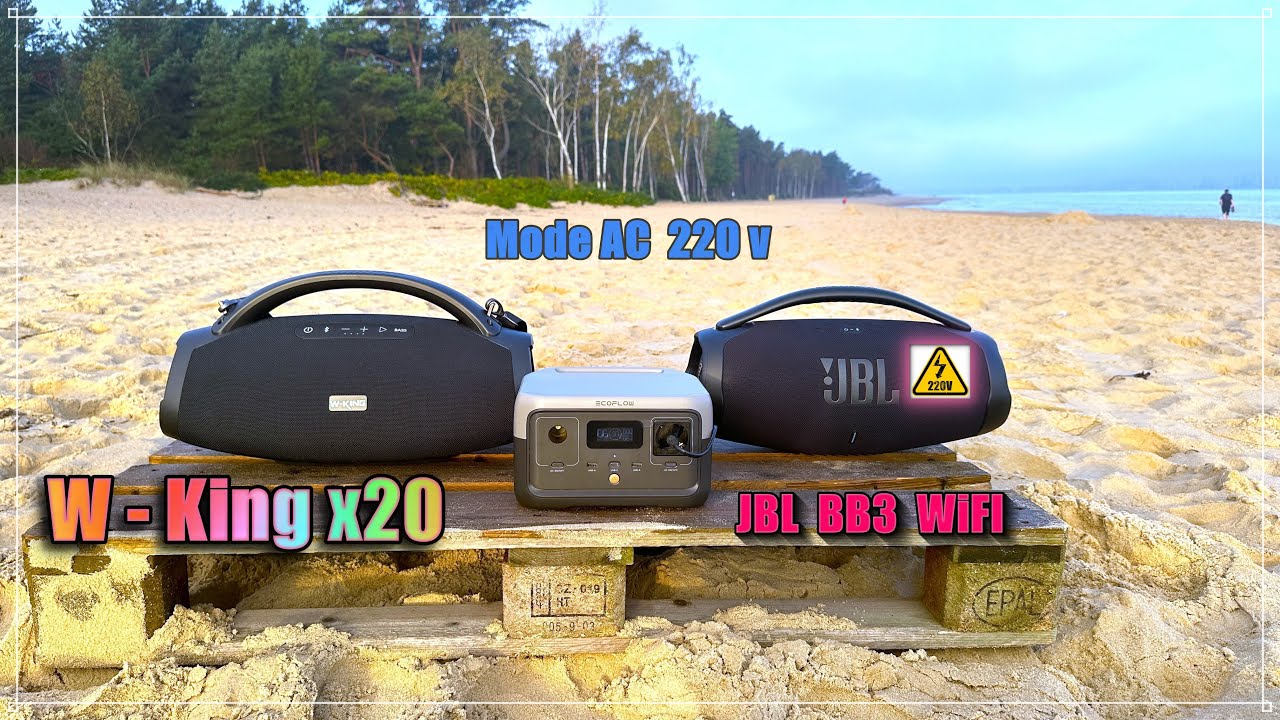 👊JBL  Boombox 3 WiFi  AC 220V 🆚 W - King X20 🔥🧐 100% Volume. Review.