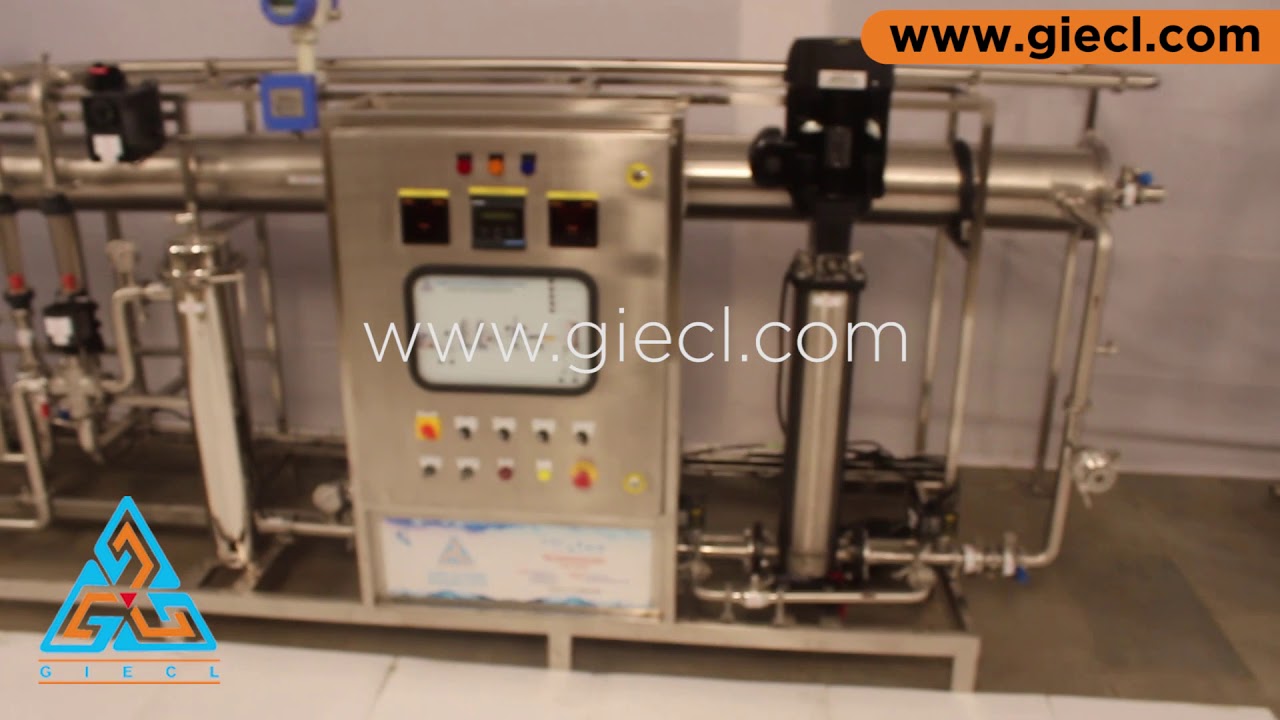 Ultra Pure Water Generation System Base on CSRO + HSRO + HS EDI | GIECL