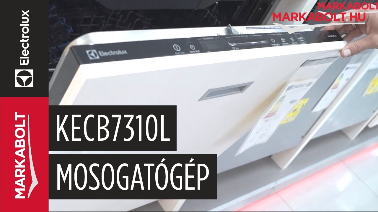 Electrolux KECB7310L be&eacute;p&iacute;thető mosogat&oacute;g&eacute;p &ndash; M&aacute;rkabolt.hu